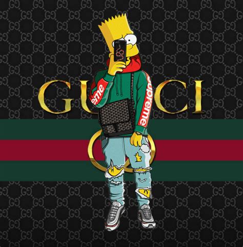 gucci bart hd|gucci bart wallpaper desktop.